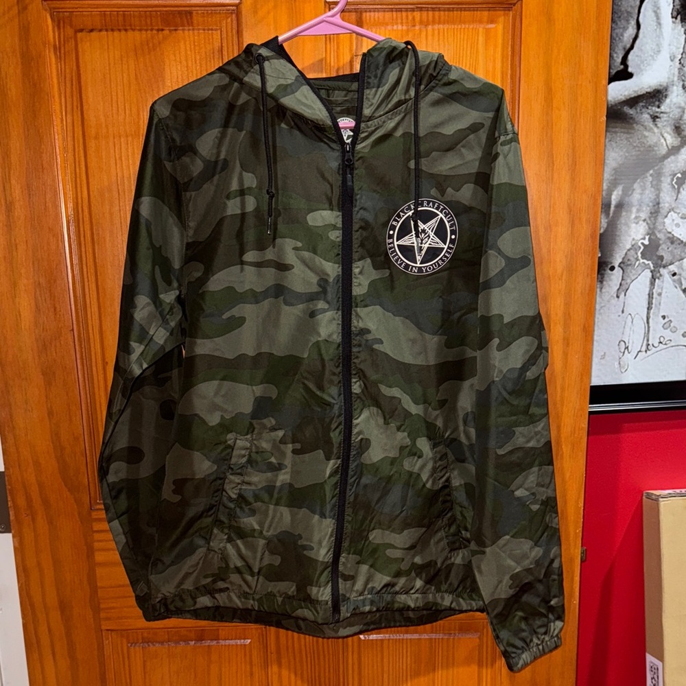 Blackcraft Cult Camouflage Windbreaker Jacket